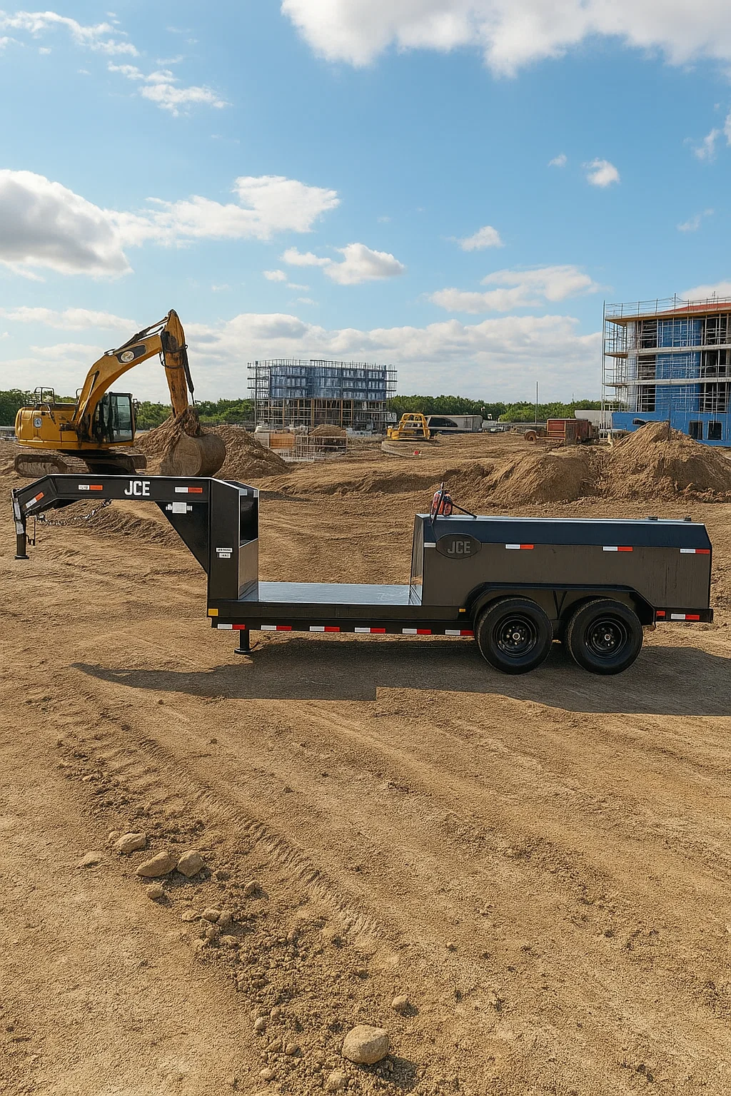 990 gallon gooseneck trailer