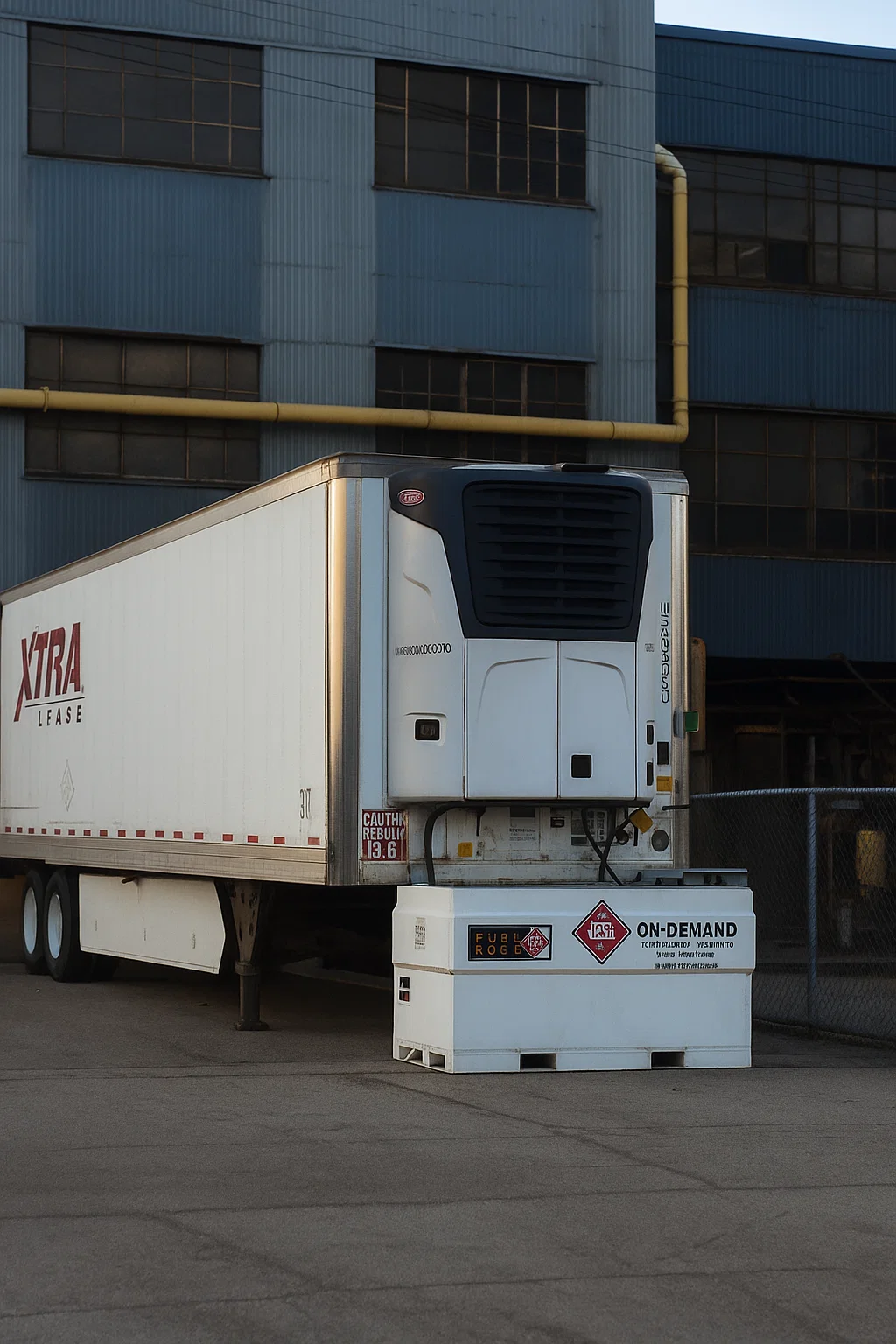 552 gallon fuel tank with reefer