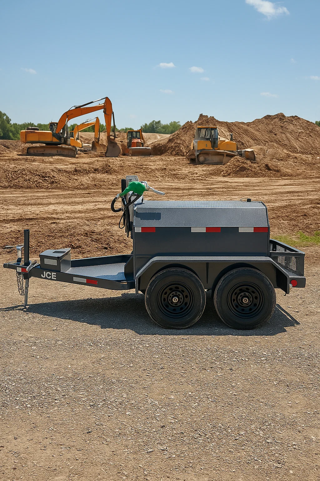500 gallon fuel trailer